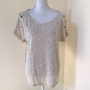 Jessica Simpson XL ivory Top